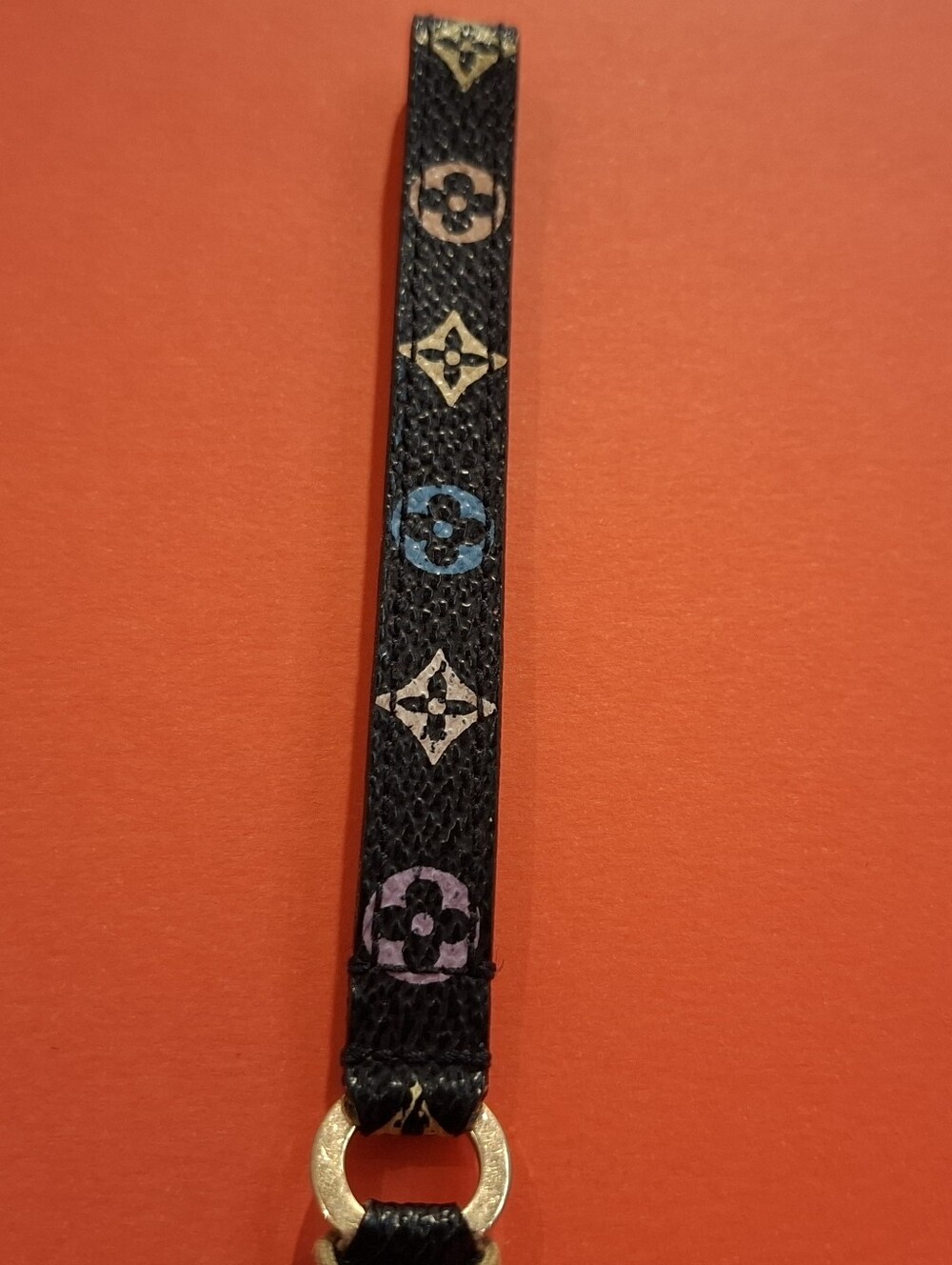 MULTI COLOR BLACK Monogram KEY HOLDER